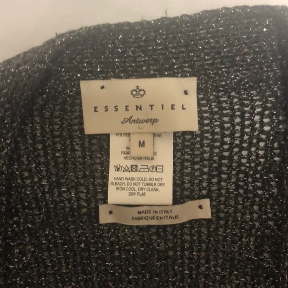 Shimmery black cardigan - Picture 2 of 4